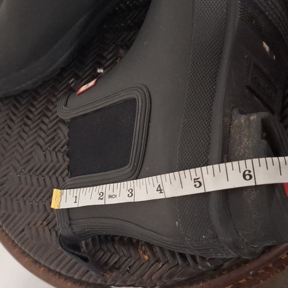 Hunter Womens Original Chelsea Rain Boot - Black - Sz 8 - Picture 8 of 11